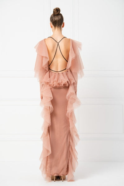 Be Mine | Maxi Laced Dress - Laced Array